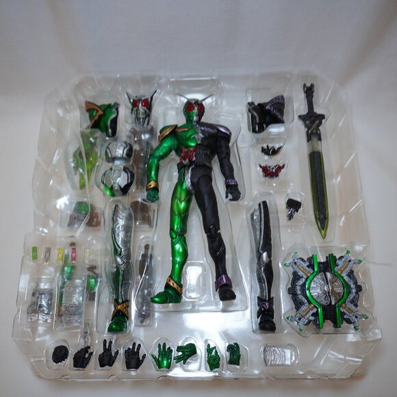Kamen Rider W Cyclone Joker Bandai Cool Japanese Action Figure From Japan Anime - Picture 4 of 9